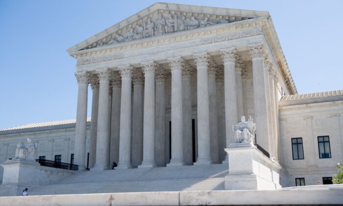 The U.S. Supreme Court in Washington on May 4, 2020. (Saul Loeb/AFP via Getty Images)