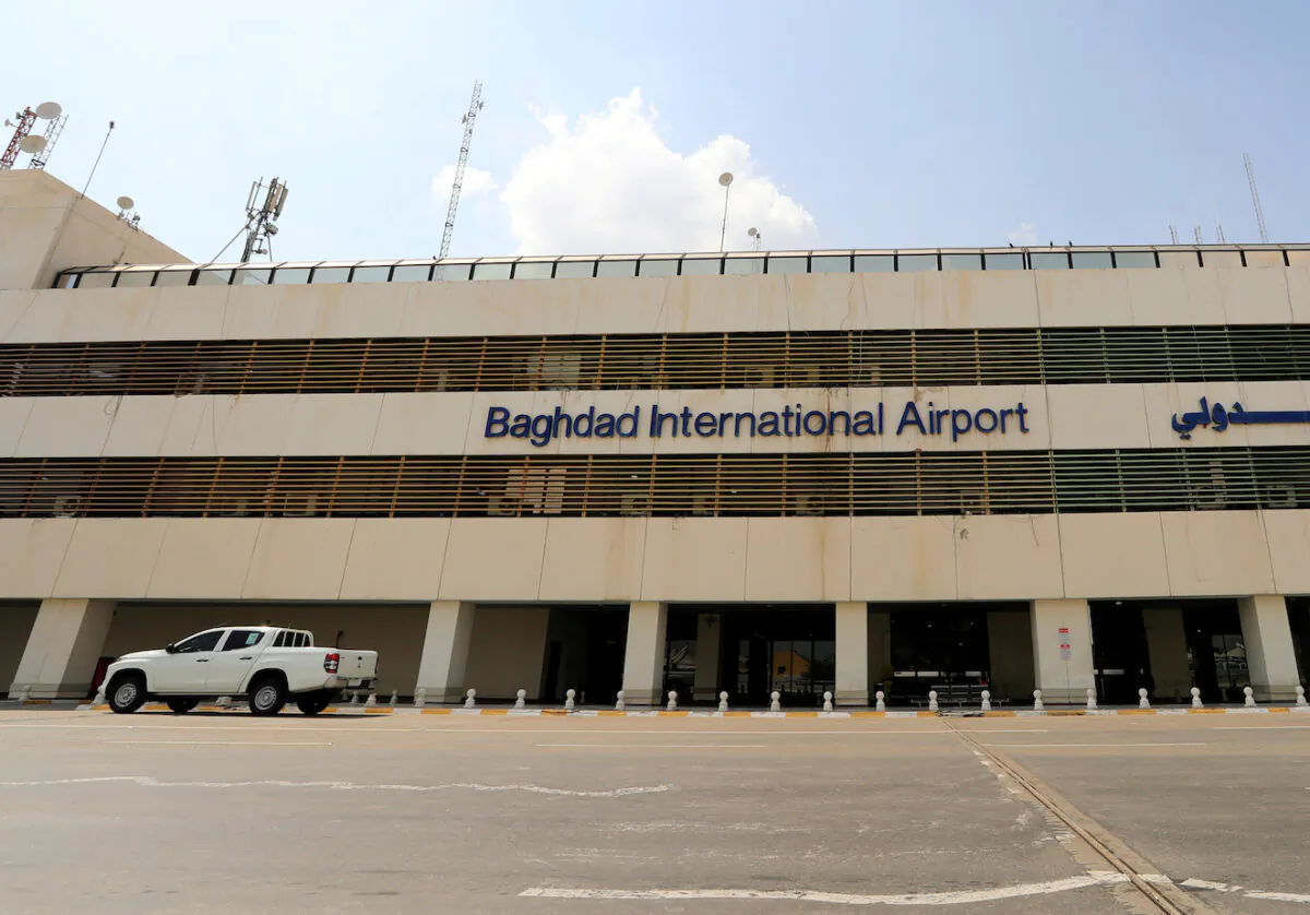 A view of  Baghdad international Airport, after Iraq suspended flights at its domestic airports as the CCP virus spreads, in Baghdad, Iraq on March 17, 2020. (Thaier Al-Sudani/File Photo/Reuters)