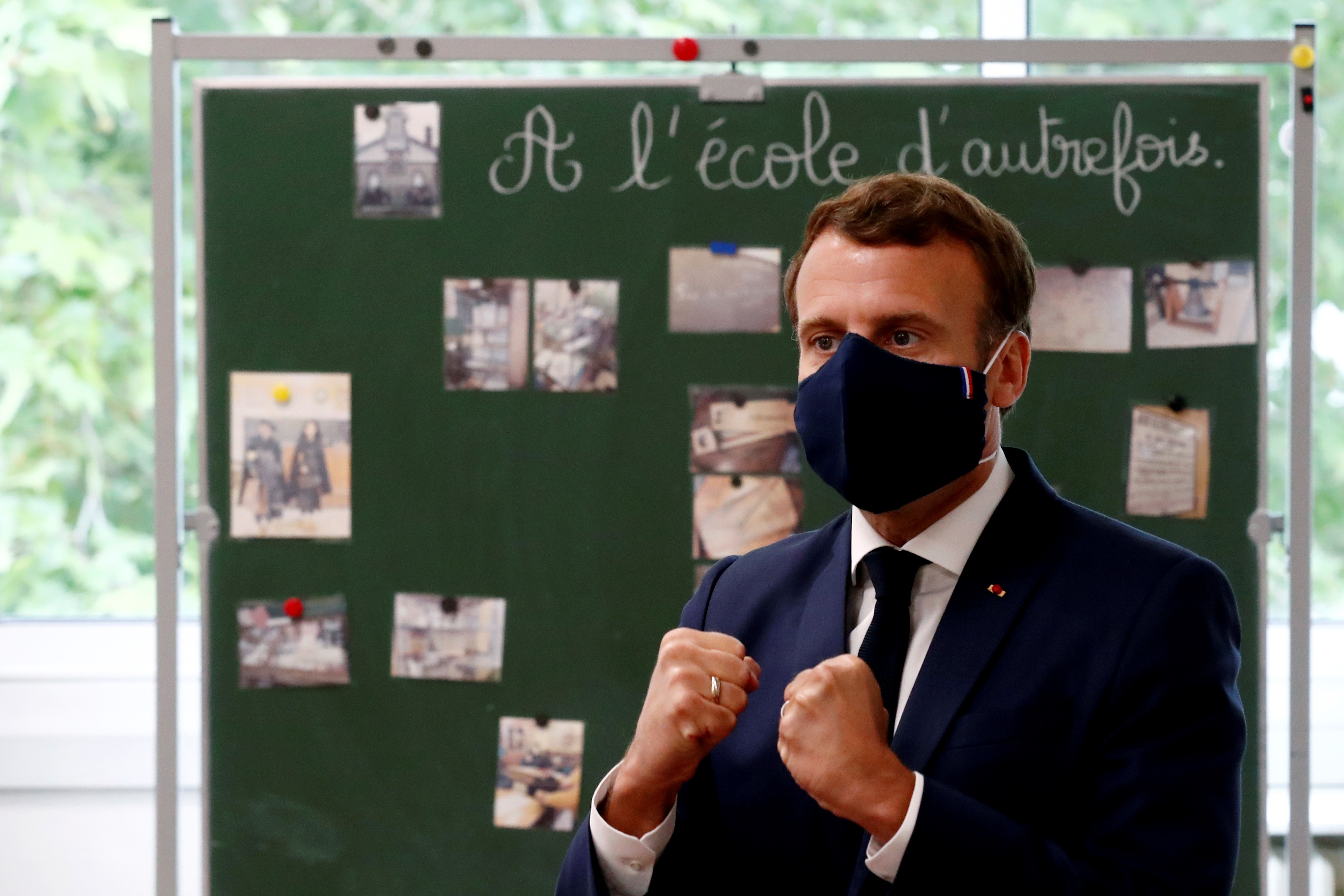 French President Emmanuel Macron