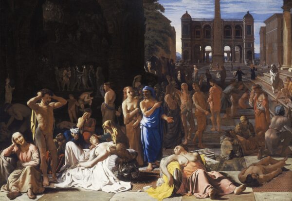 Plague in an Ancient City by Sweerts