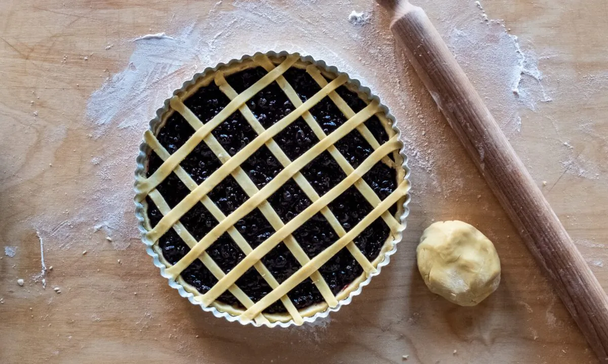 Basic pasta frolla, used to make a crostata. (Photo by Giulia Scarpaleggia)