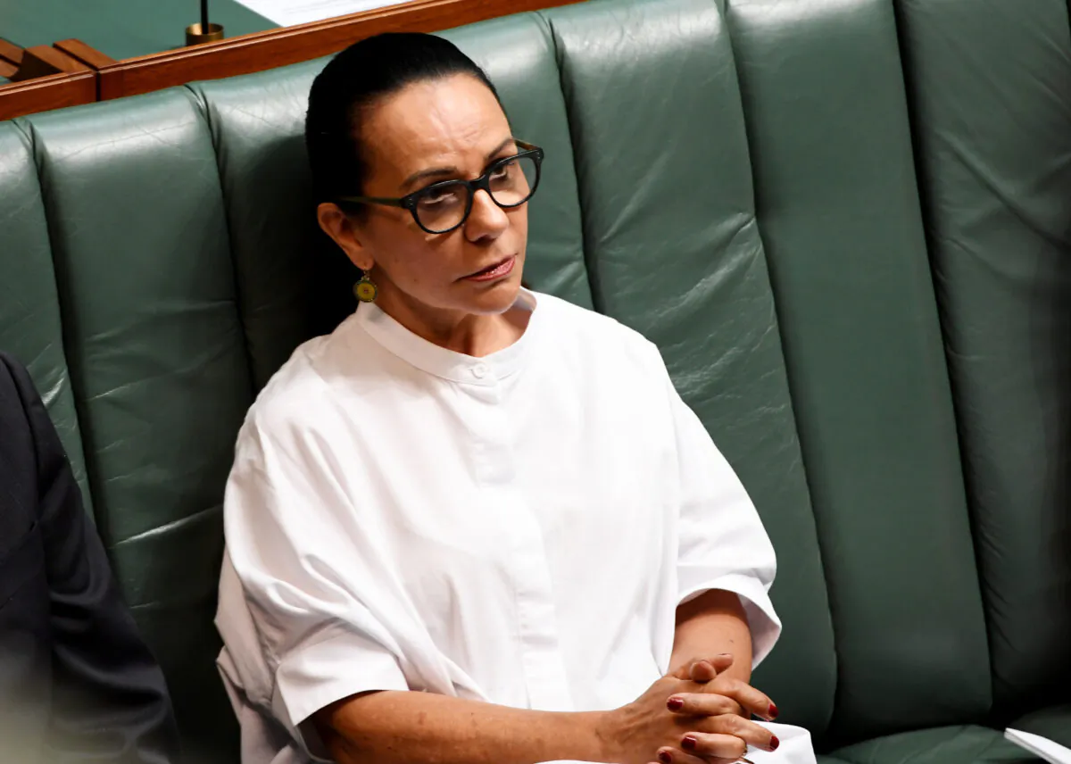 Labor MP Linda Burney, Parliament House, Canberra, Australia, on Feb 14, 2019. (Tracey Nearmy/Getty Images)
