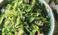 Sugar Snap Pea and Radish Salad