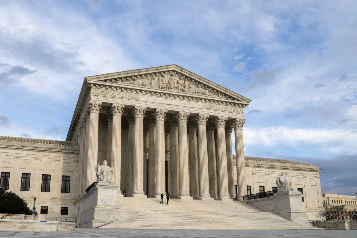 The Supreme Court in Washington on March 10, 2020. (Samira Bouaou/The Epoch Times)