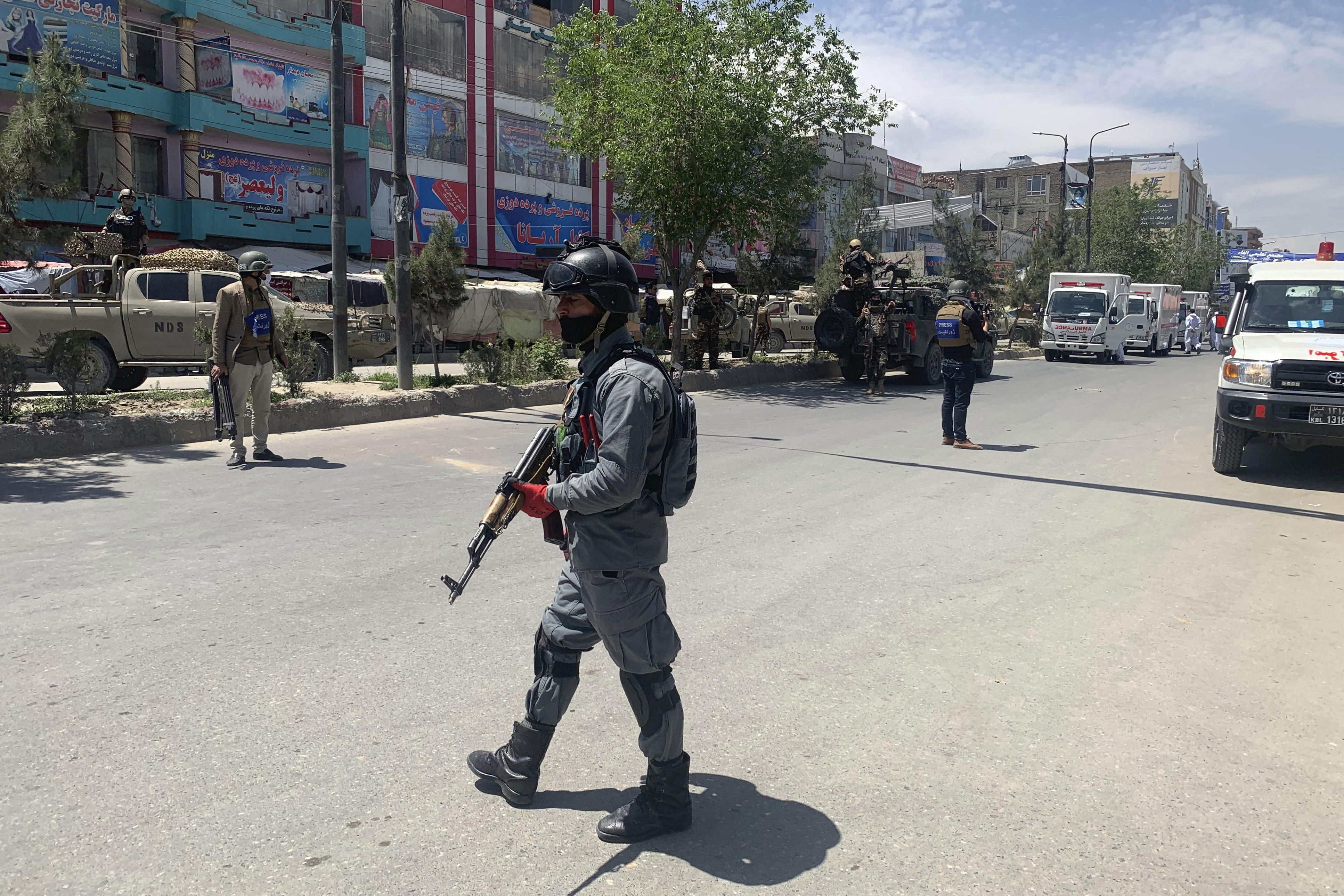 police officer Kabul Afghanistan