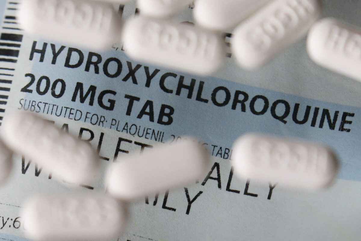 Hydroxychloroquine tablets in a file photo. Canada experienced a brief shortage of the medicine used in treating COVID-19. (AP Photo/John Locher)