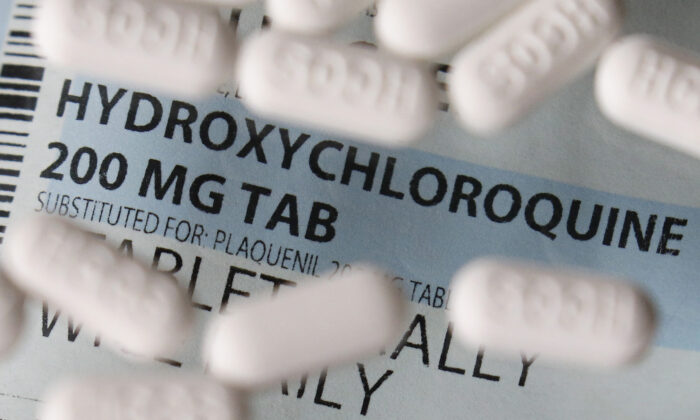 Hydroxychloroquine tablets in a file photo. Canada experienced a brief shortage of the medicine used in treating COVID-19. (AP Photo/John Locher)