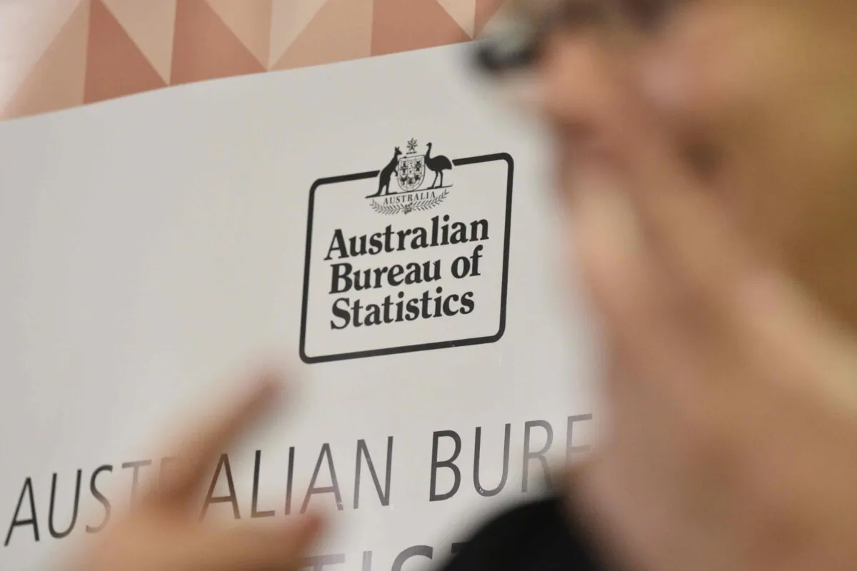 Australian Bureau of Statistics logo in Canberra, Australia. (Michael Masters/Getty Images)