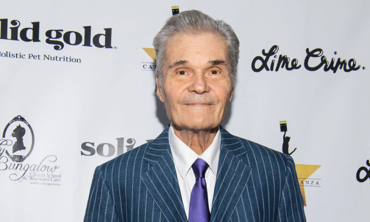 Actor Fred Willard attends 'CATstravaganza featuring Hamilton's Cats' in Hollywood, California, on April 21, 2018. (Emma McIntyre/Getty Images for Kitty Bungalow)