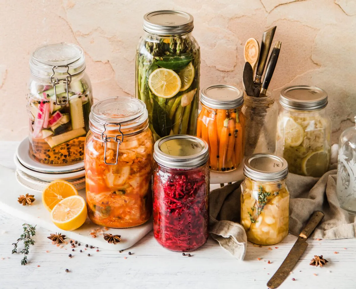 Various pickled delights. (Brooke Lark/Unsplash)