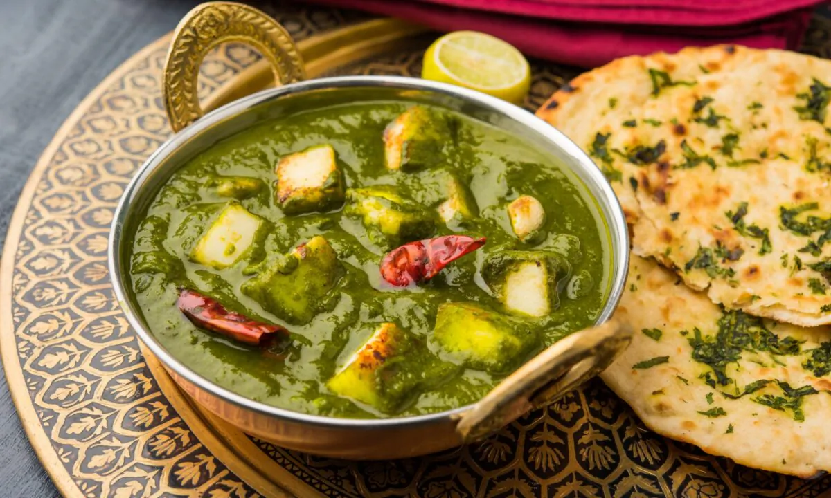 Palak paneer, a popular Indian dish. (StockImageFactory.com/Shutterstock)