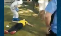 Wuhan Man Collapses During Morning Exercise