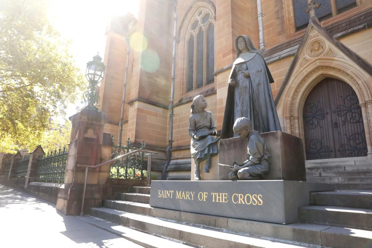 Churches set to reopen in Tasmania, St Mary's Cathedral on April 12, 2020 in Sydney, Australia. (Mark Kolbe/Getty Images)