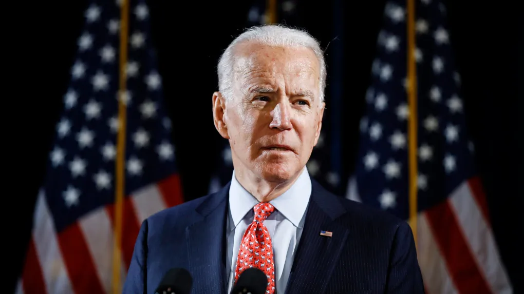 In this March 12, 2020, file photo Democratic presidential candidate former Vice President Joe Biden speaks about the CCP virus in Wilmington, Del. (Matt Rourke/AP Photo, File)