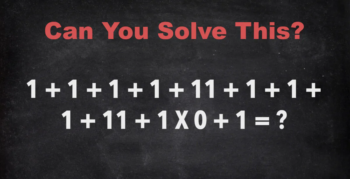 Show Off Your Genius by Solving This Tricky Math Question That Stumps ...