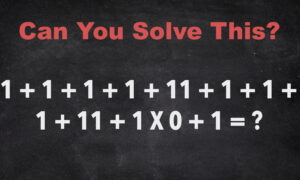 Show Off Your Genius by Solving This Tricky Math Question That Stumps Many a Netizen