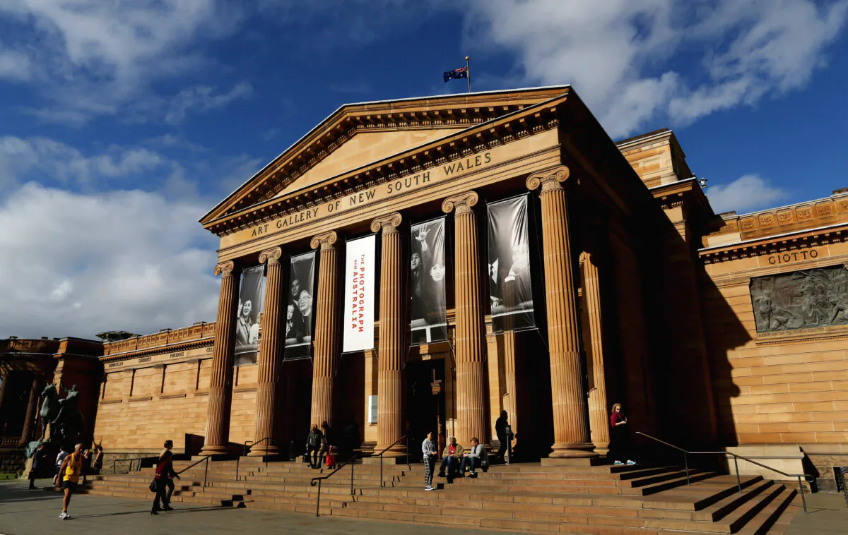 The Art Gallery of New South Wales in Sydney, Australia is reopening on June 1. (Brianne Makin/Getty Images)