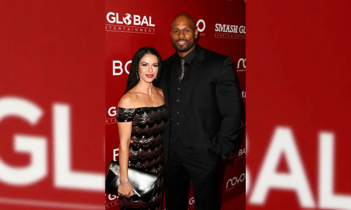 Siliana and Shad Gaspard attend "SMASH Global VIII: Night Of Champions" at Taglyan Cultural Complex in Hollywood, Calif., on Dec. 13, 2018. (Joe Scarnici/Getty Images)