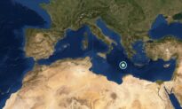 Magnitude 6.2 Earthquake Strikes Central Mediterranean Sea