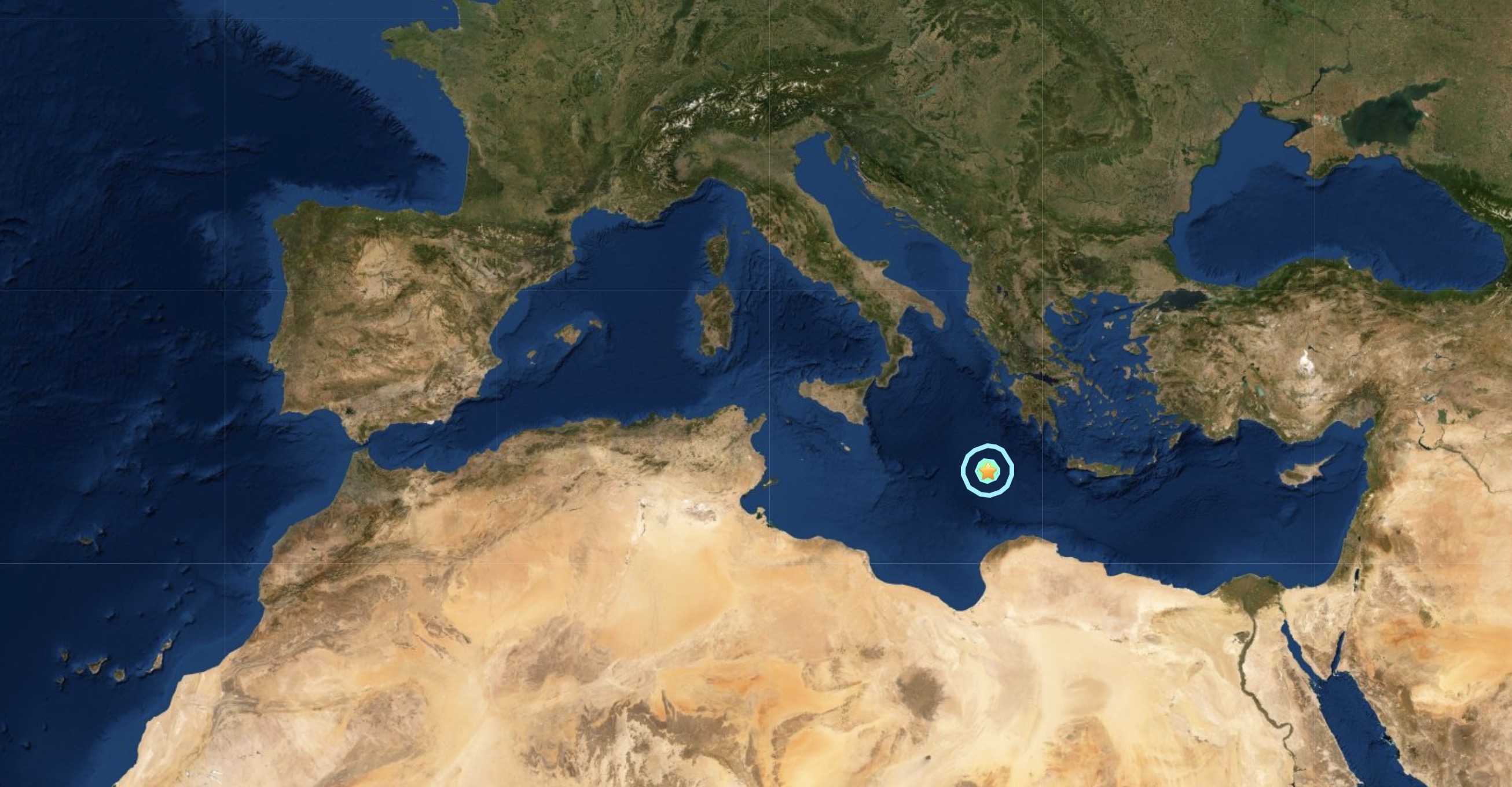 Средиземное море акватории 