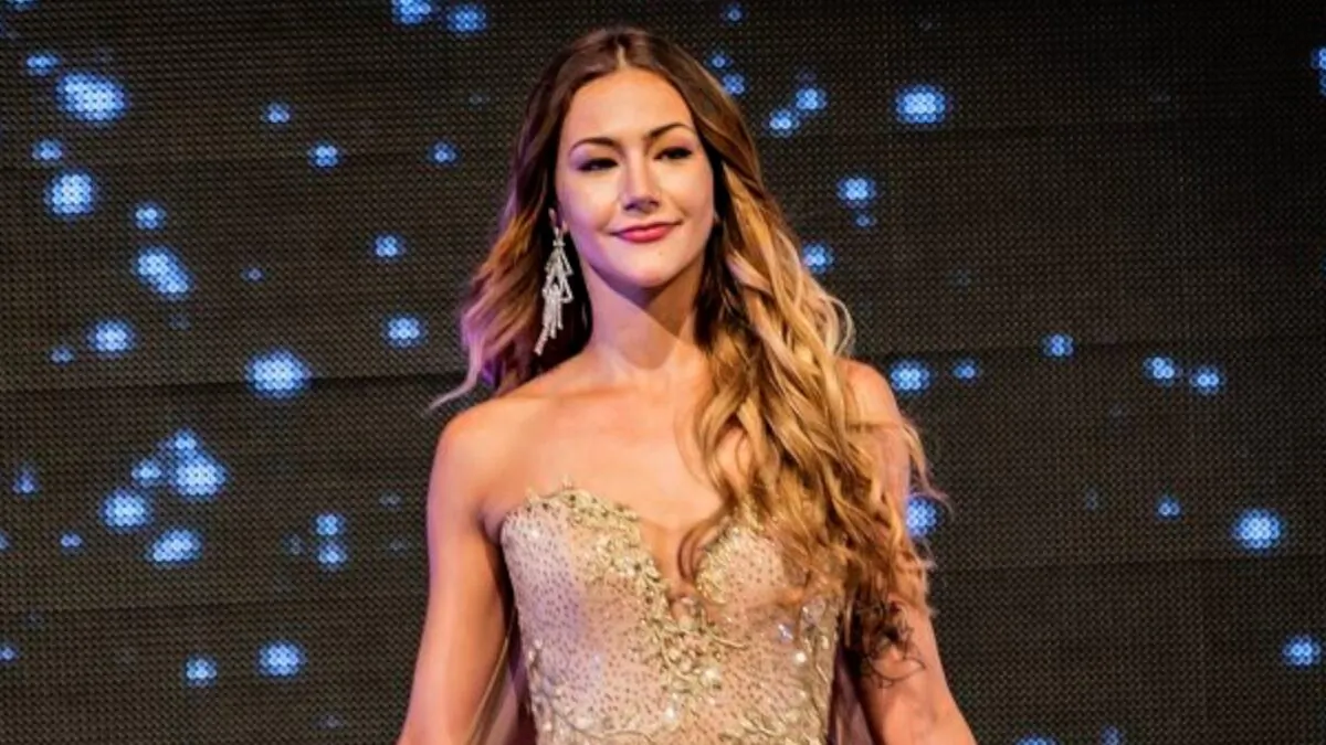 Former Miss Universe New Zealand finalist 23-year-old Amber-Lee Friis. (Courtesy of Miss World New Zealand via Facebook)