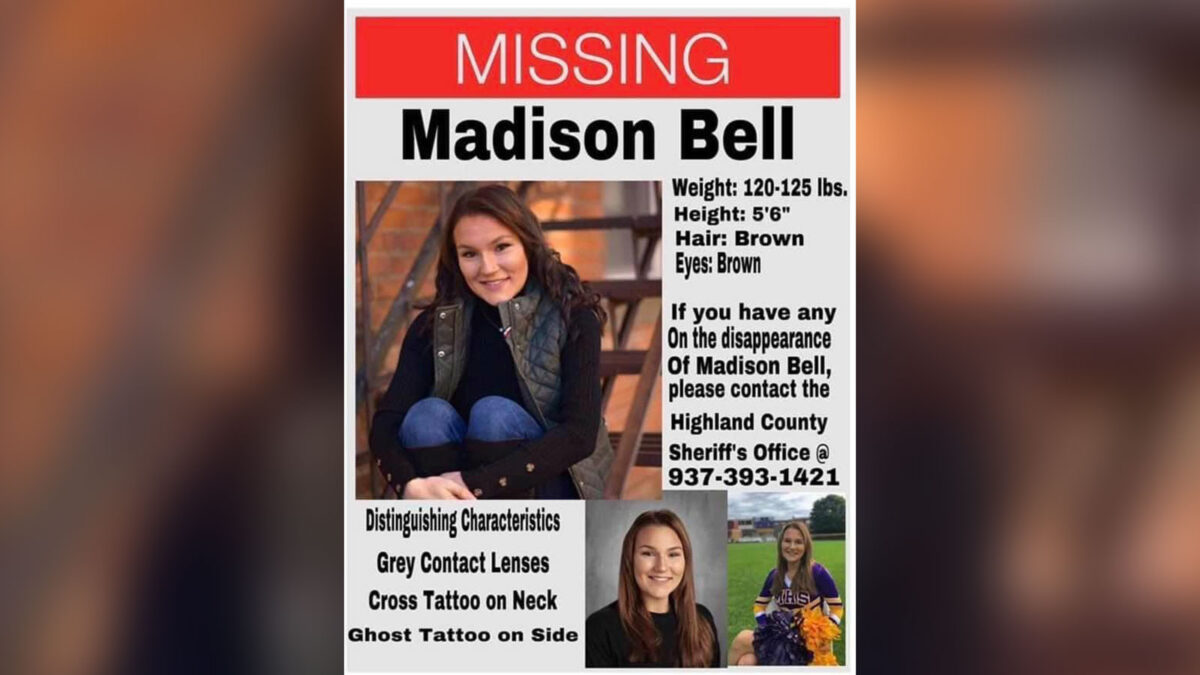 Missing Ohio teen Madison Bell
