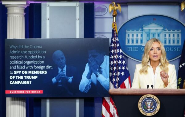 White House Press Secretary Kayleigh McEnany