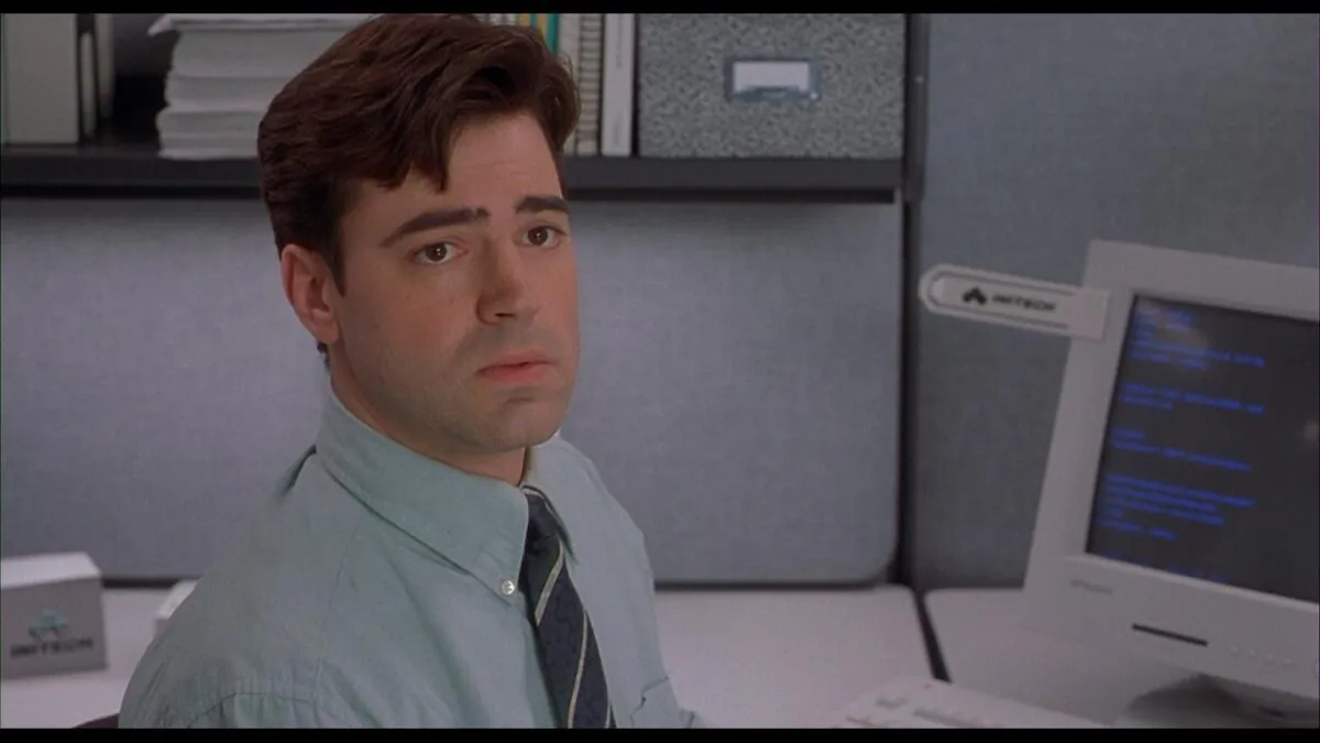Ron Livingston in the 1999 film by Mike Judge “Office Space.” (20th Century Fox)