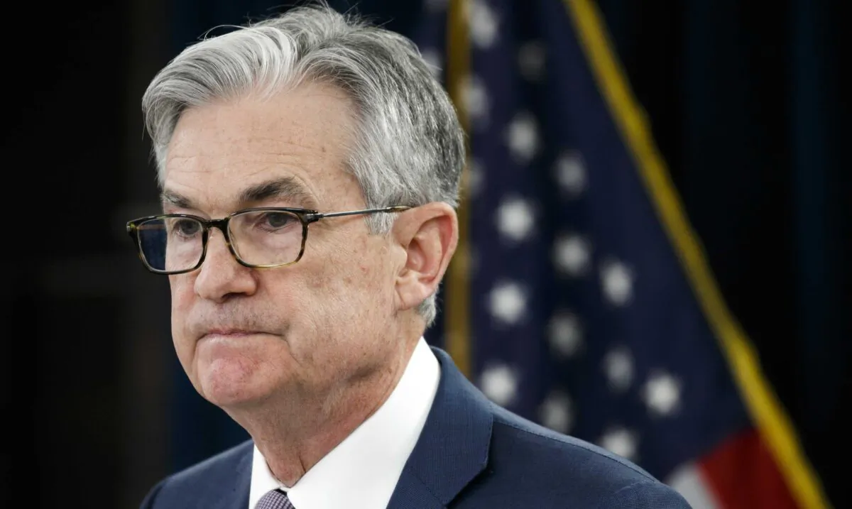 Federal Reserve Chair Jerome Powell pauses during a news conference in Washington on March 3, 2020. (Jacquelyn Martin/AP Photo)