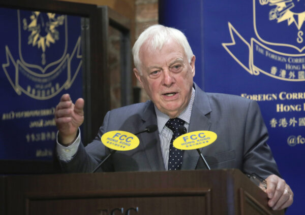 Chris Patten, Hong Kong's last British governor