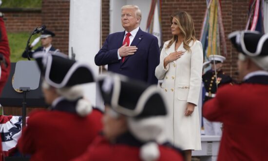 Trump Marks Memorial Day at Arlington Cemetery, Fort McHenry