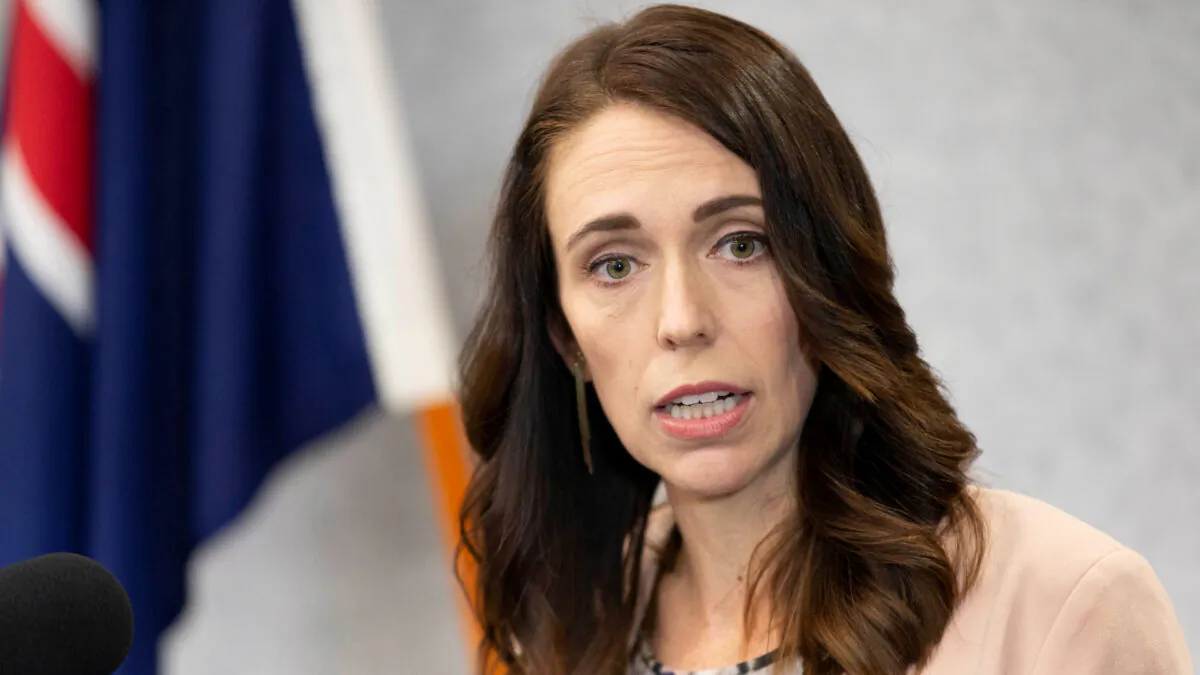 New Zealand Prime Minister Jacinda Ardern during a news conference in Christchurch, New Zealand on March 13. (Martin Hunter/Reuters)