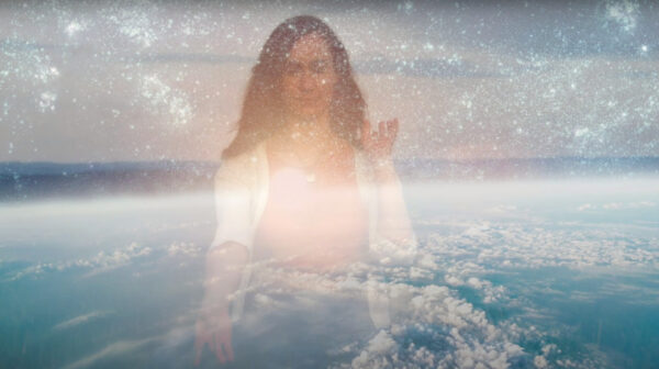 Katy Mantyk practicing the fifth Falun Gong exercise, from her video, Search No More.