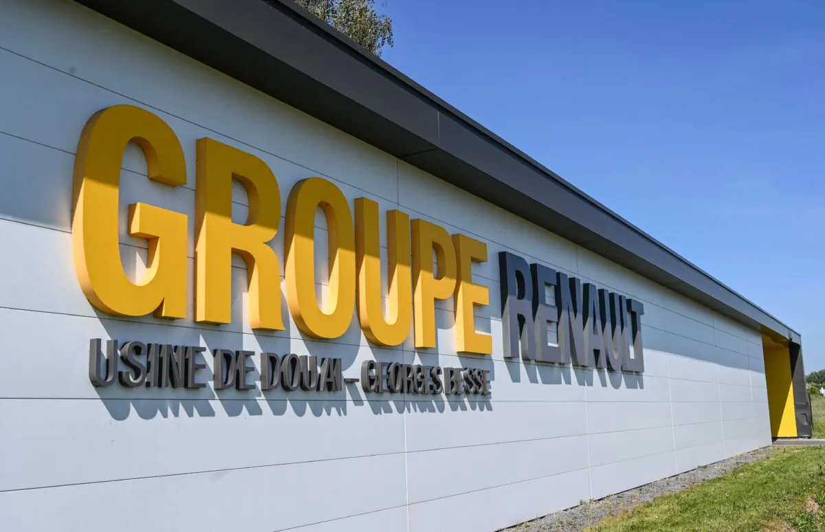 This picture shows the Renault factory in Douai (North of France) on May 20, 2020. (Denis Charlet/AFP via Getty Images)