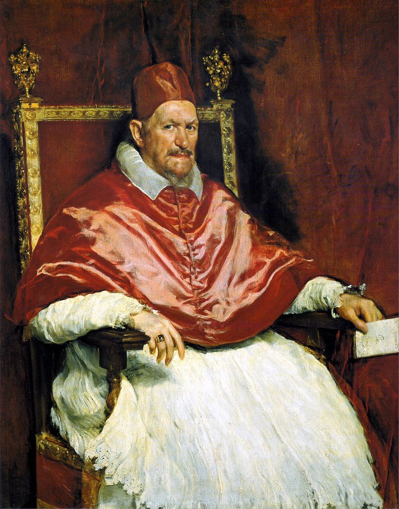 Portrait of Pope Innocent X by Velazquez
