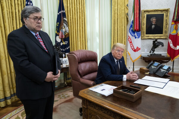 barr and trump