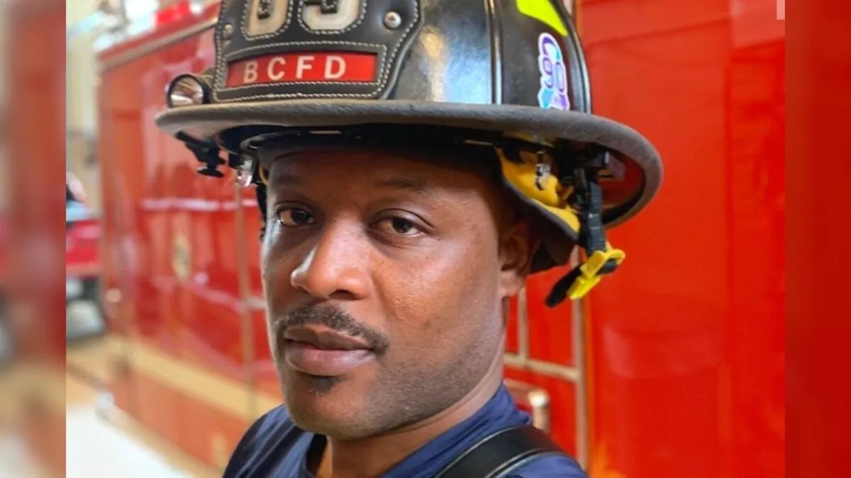 Minneapolis firefighter Korboi Balla in a file photo. (GoFundMe)