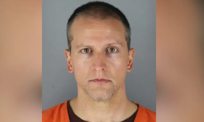 Derek Chauvin, a former Minneapolis police officer, in a mugshot on May 31, 2020. (Hennepin County Sheriff via AP)