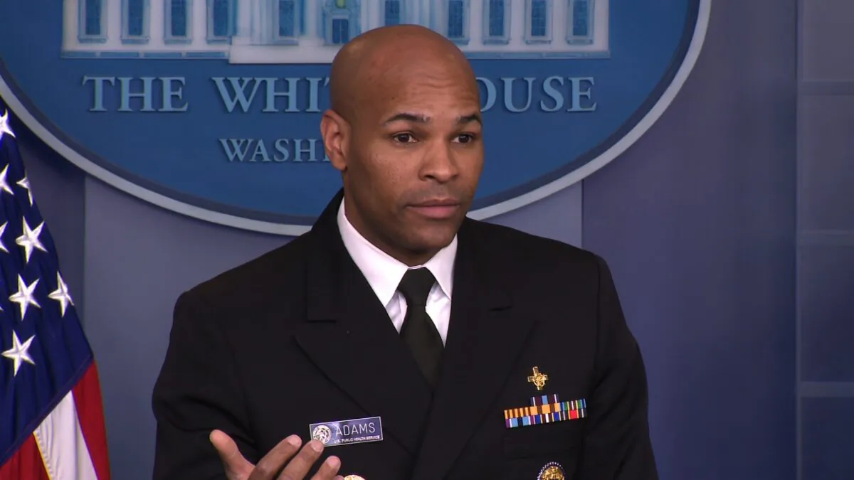 U.S. Surgeon General Dr. Jerome Adams in a file photo. (CNN)