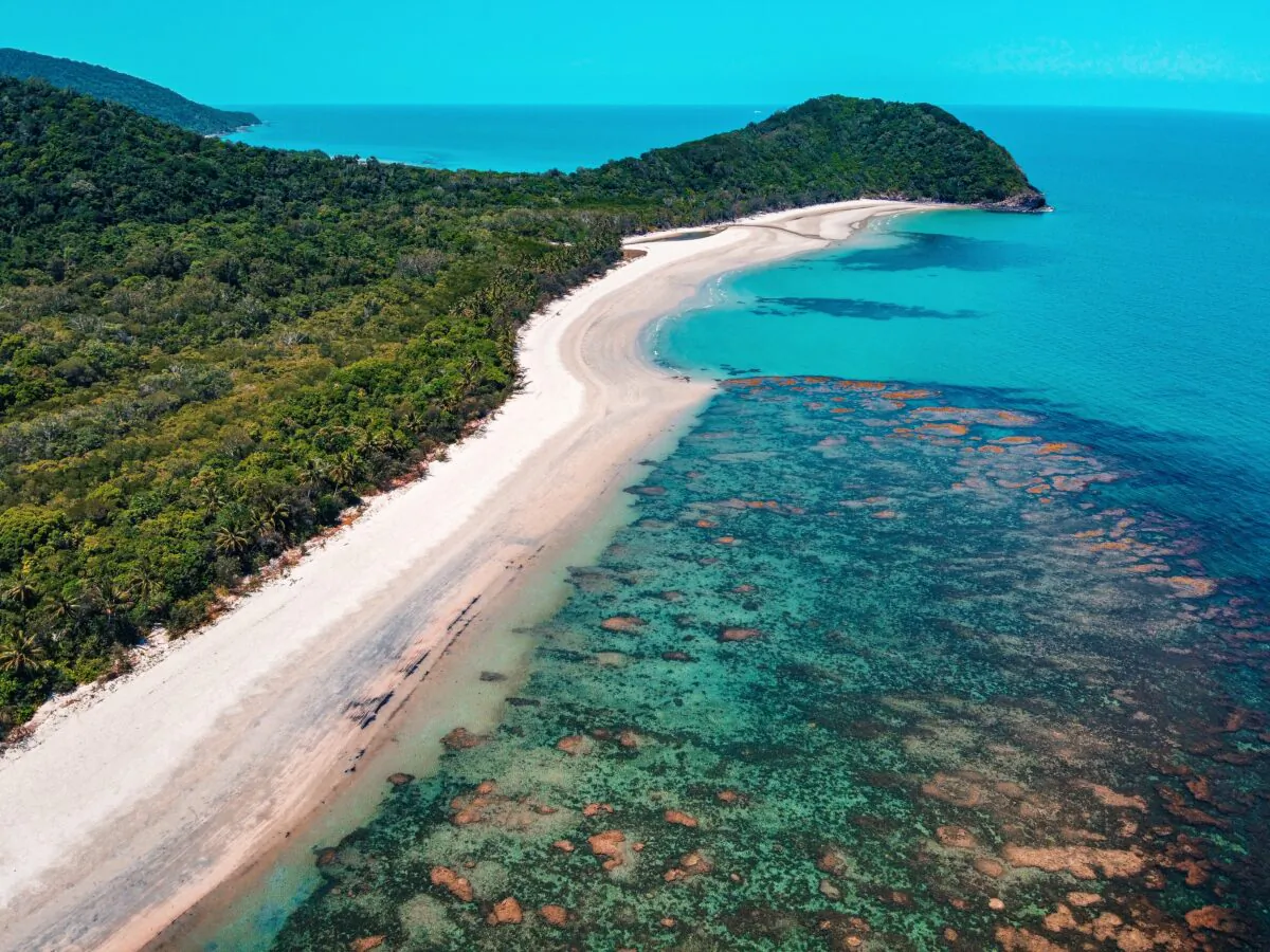 The Great Barrier Reef along the Daintree Rainforest in Queensland, Australia. (Manny Moreno/Unsplash)
