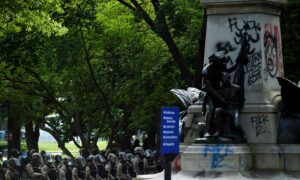 Park Police Chief Says Protesters Were Not Cleared From Lafayette Square for Trump Visit
