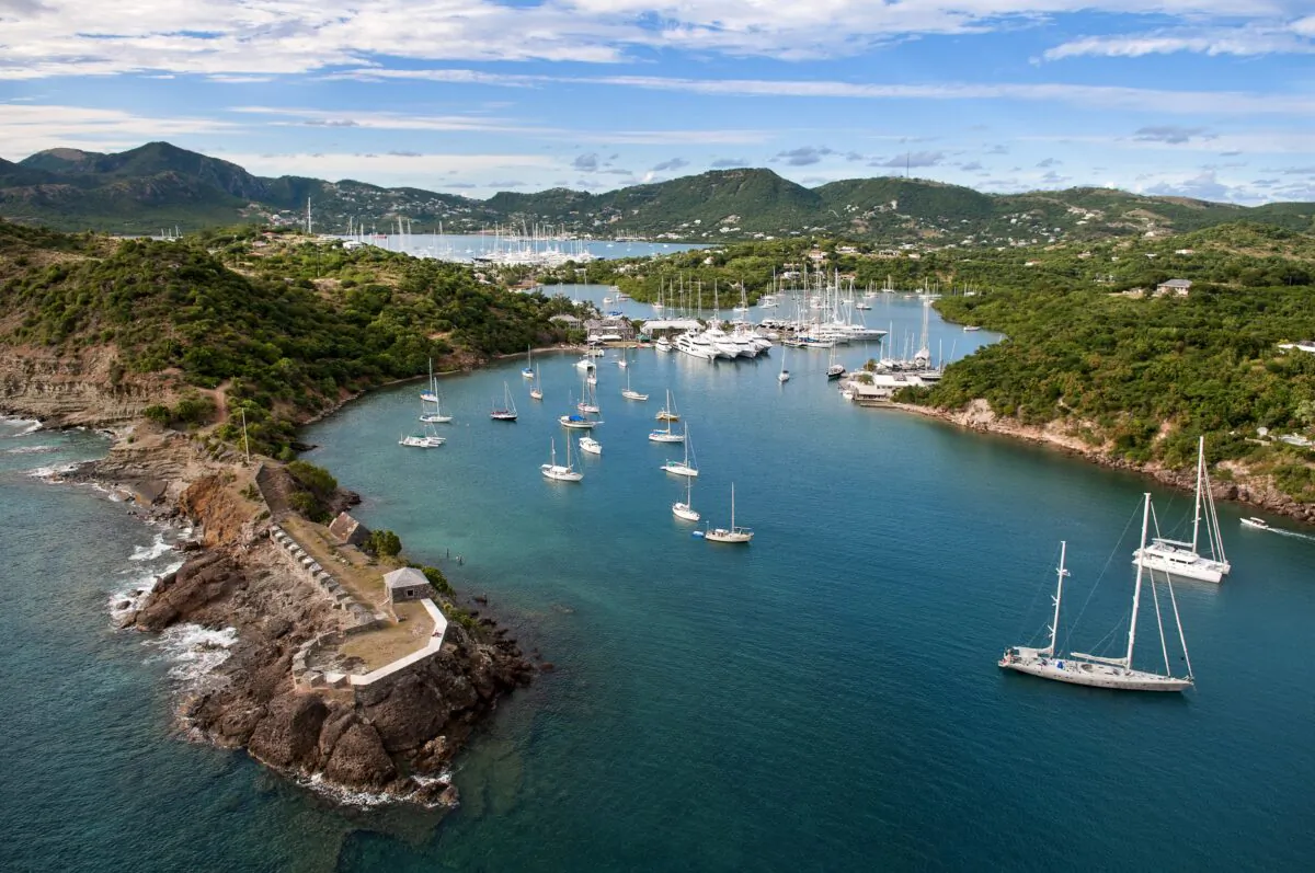 English Harbour, located in the south of Antigua, is close to a nearby harbor where the British Navy established a base of operations in the 18th century. (Ted Martin/Antigua and Barbuda Tourism Authority)