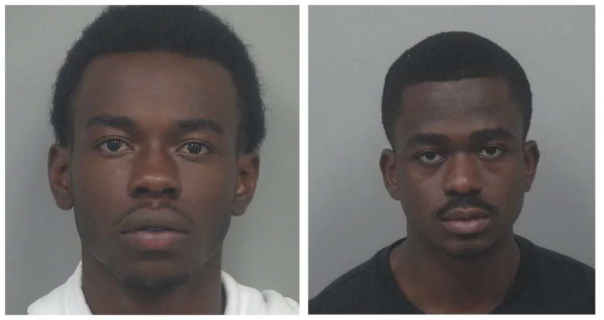Alvin Joseph, left, and Ebuka Chike-Morah. (Gwinnett County Police Department)
