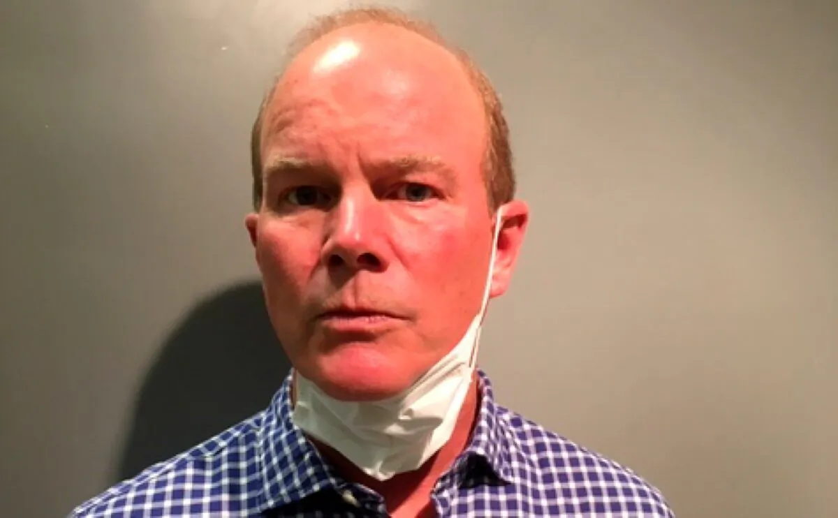 Anthony Brennan III, 60, of Kensington, Maryland, poses after he was charged with three counts of second-degree assault by the Maryland-National Capital Park Police in Silver Spring, Md., on June 5, 2020. (Maryland-National Capital Park Police/Handout via Reuters)
