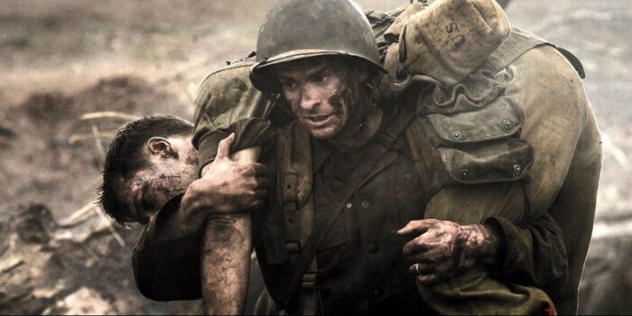 soldier saving another