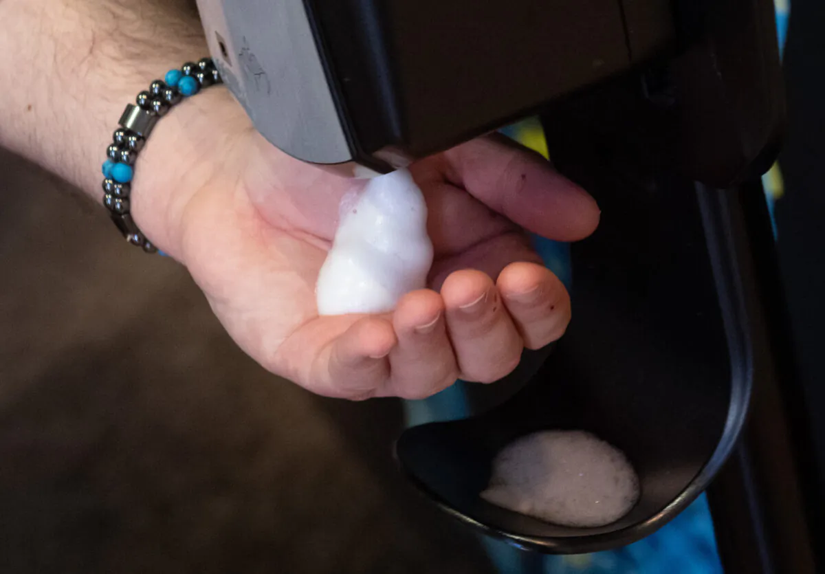 Health Canada is recalling six brands of hand sanitizers, saying they contain industrial-grade ethanol that can cause potential health concerns. ( SAUL LOEB/AFP via Getty Images)