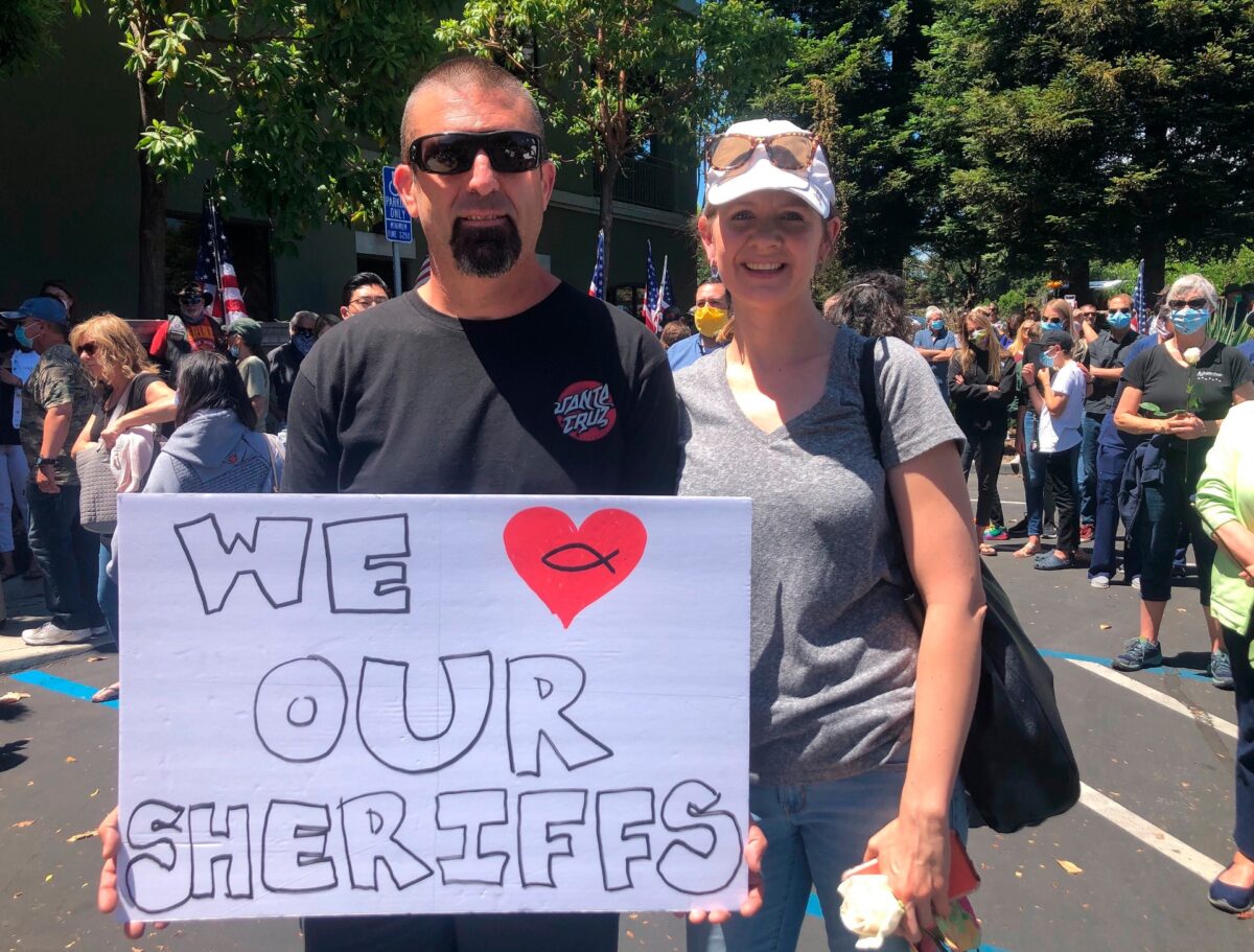 Jeff Dunworth and Erin Johnson