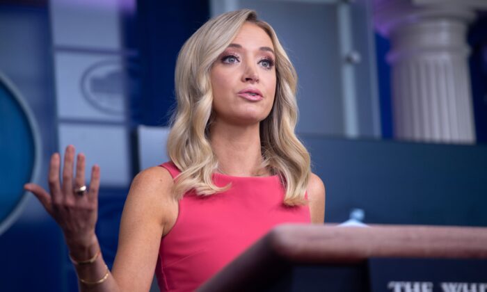 McEnany Says Trump Will Not Support Some Provisions in Dem's Initial ...