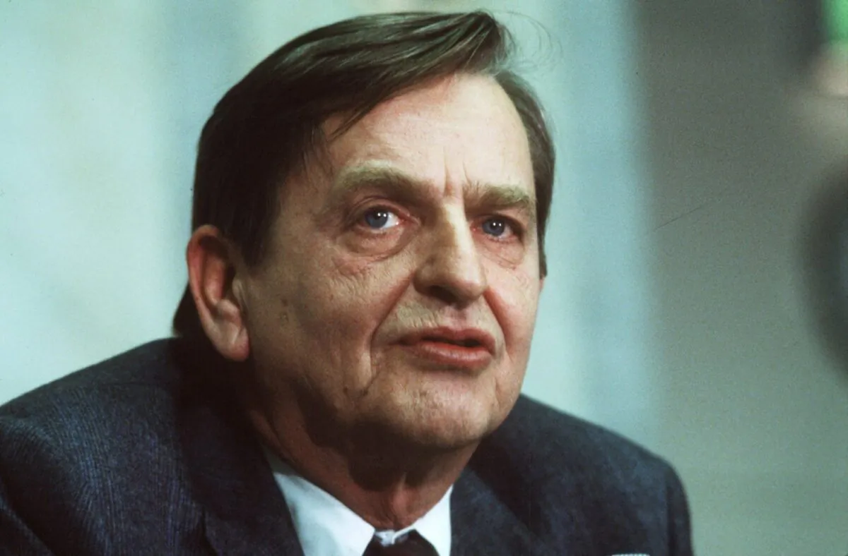Swedish Prime minister Olof Palme on Dec. 12, 1983. (Anders Holmstrom/TT via AP)