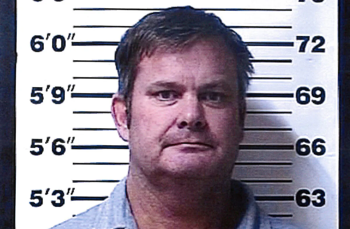 Chad Daybell in a booking photo provided by the Rexburg Police Department. (Rexburg Police Department via AP)
